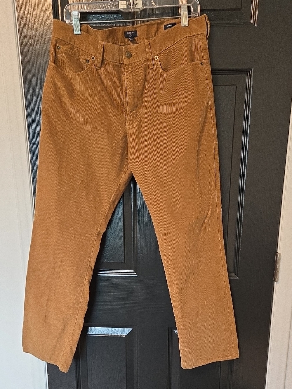 J Crew Factory Men's Corduroy Pants in Tan Brown